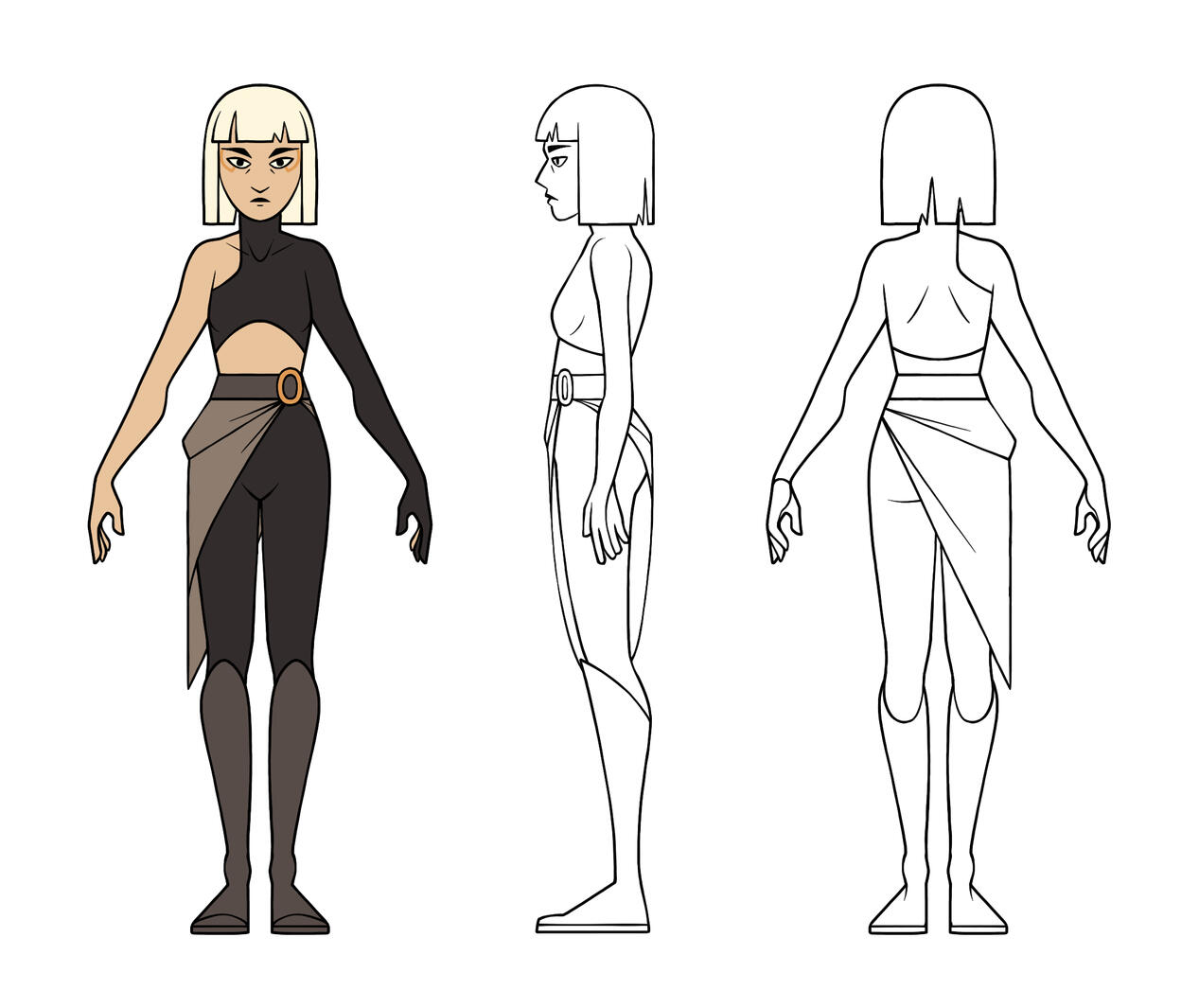 Final character design